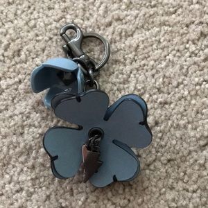 Coach key ring/ bag charm